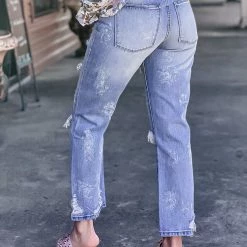 Gypsy Waltz Bayside Vintage Distressed Jean Clothing