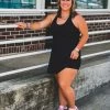 Gypsy Waltz Missouri City Athletic Dress In Black In Curvy New