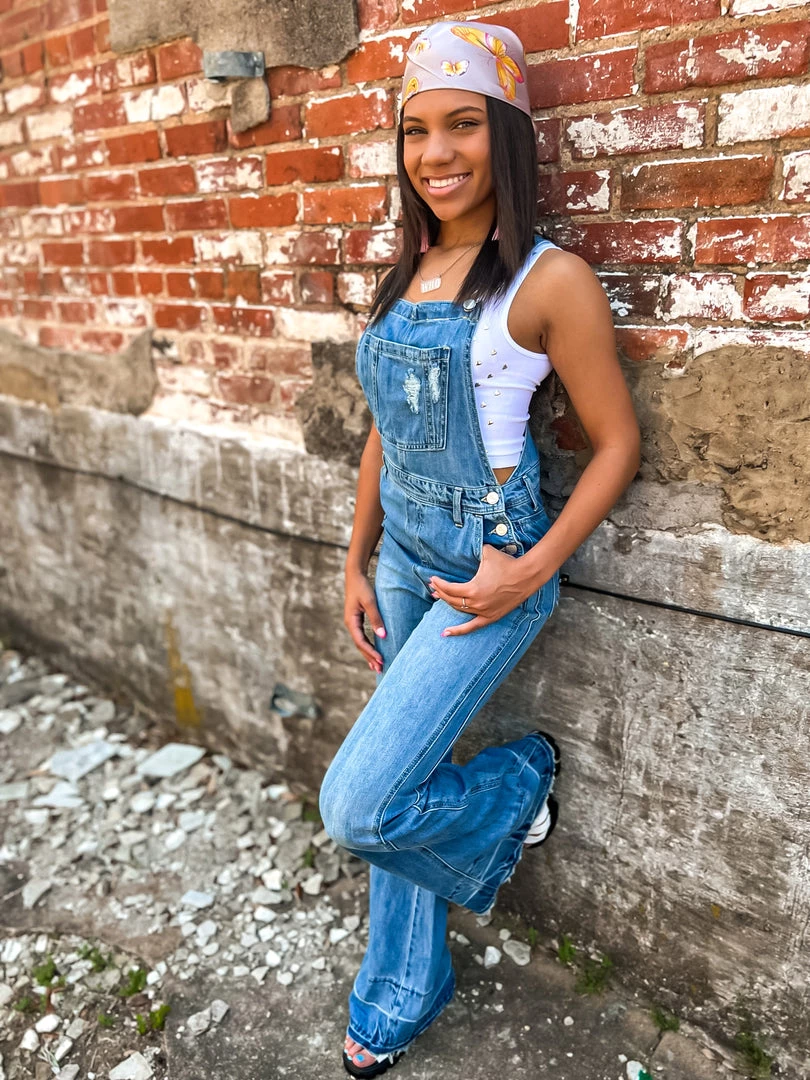 Gypsy Waltz Clothing Gilmer Wide Leg Denim Overalls 11 Gypsy Waltz Clothing Gilmer Wide Leg Denim Overalls
