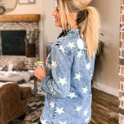 BIBI The Star Harbor Denim Shirrt Jackt