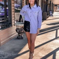 Gypsy Waltz Riverside Shacket Top