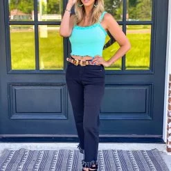 L&B The Fort Stockton Paants In Black (4-22) Clearance