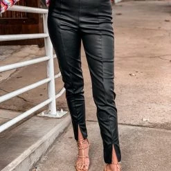 Canvas The Talty Leather Pants Clothing