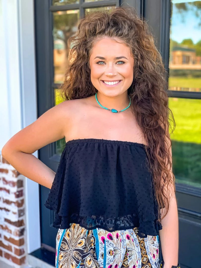 Apple Tree Apparel The Waco Topp In Black 3 Apple Tree Apparel The Waco Topp In Black