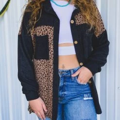Lovely Melody The Bullard Leopard Shacket (S-3X)