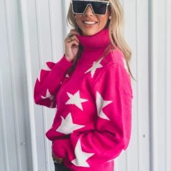 Gypsy Waltz The Marshall Sweater In Pink