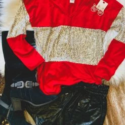 BIBI The Holliday Topp In Red