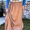 Ninexis The Fulton Skirt In Camel Clothing