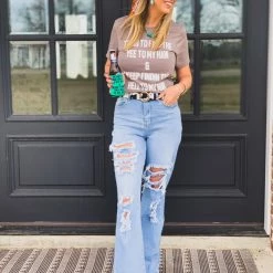 Gypsy Waltz New Owl Ranch Distressed Pants 27 Gypsy Waltz New Owl Ranch Distressed Pants