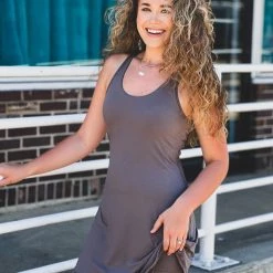 Gypsy Waltz Missouri City Athletic Dress In Gray Clothing 12 Gypsy Waltz Missouri City Athletic Dress In Gray Clothing